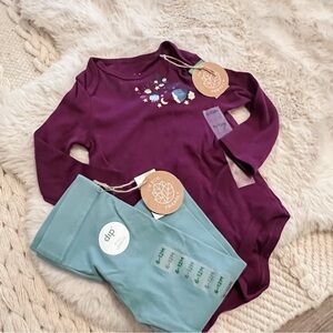 Infant Baby Girl 2 piece Outfit Set